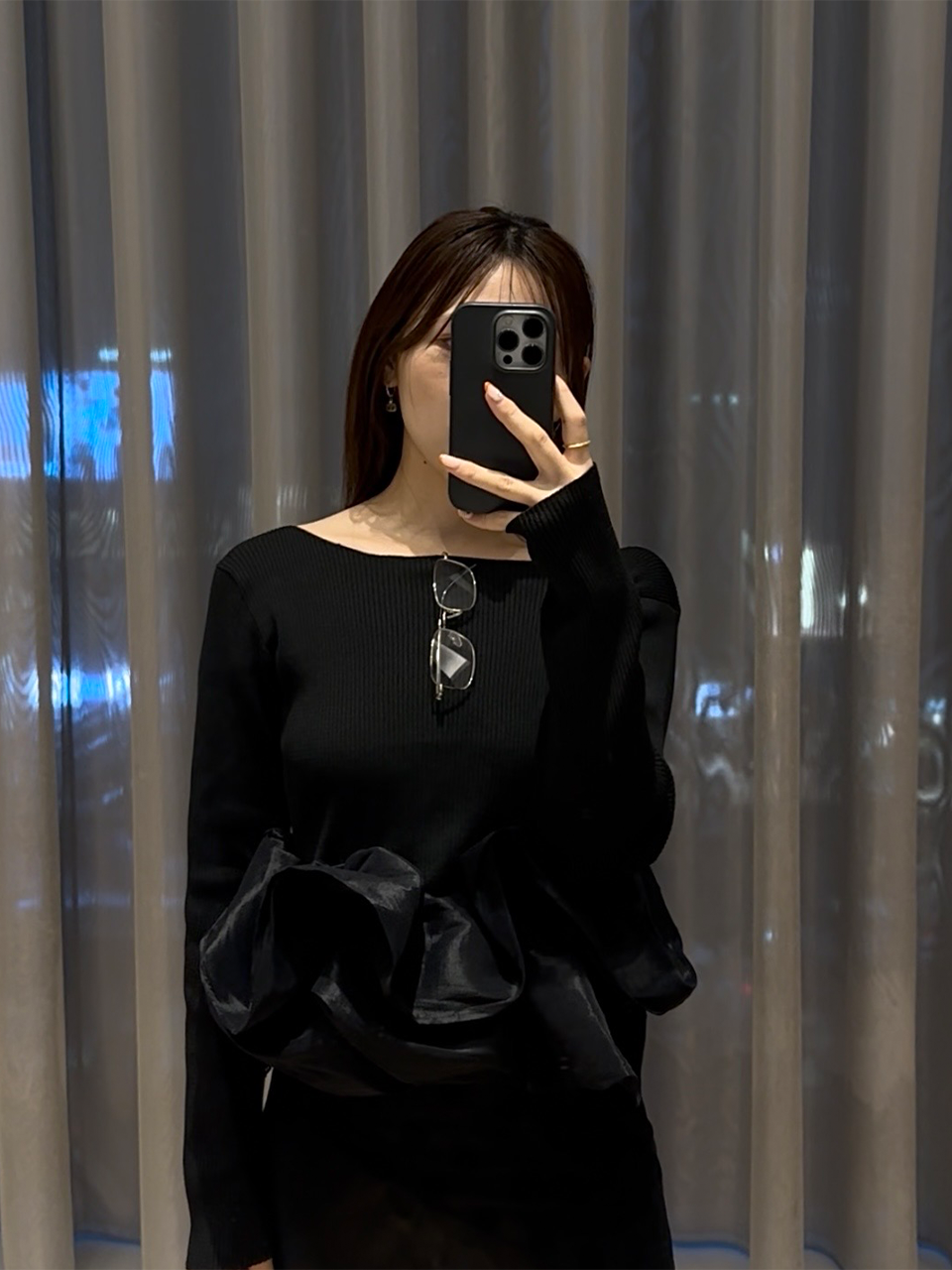 【8/27 OPEN】Camellia frill knit tops