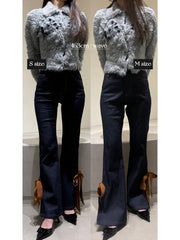 【3/5 OPEN】Ashimore ribbon denim pants