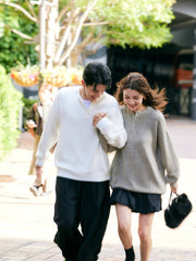 【12/18 OPEN】Unisex henley mochi knit