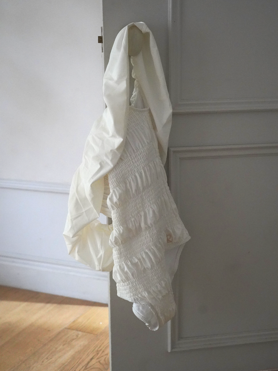 【6/18 OPEN】offshoulder balloon swimsuit