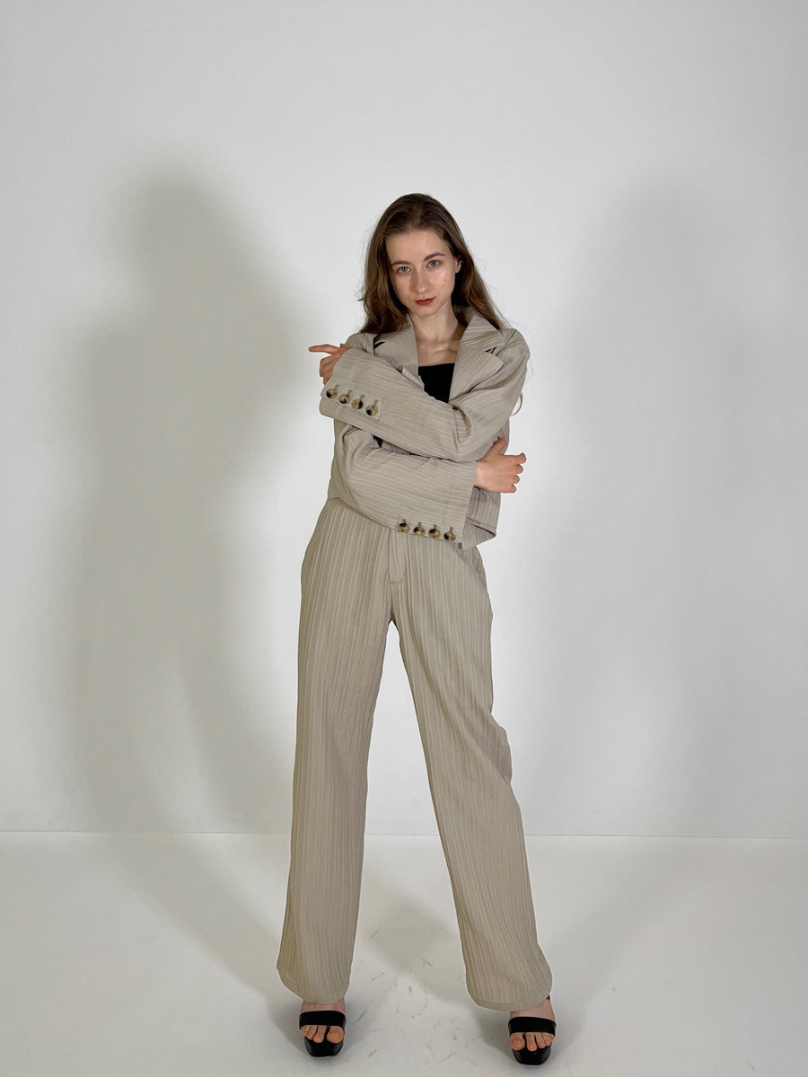 bumpy straight pants